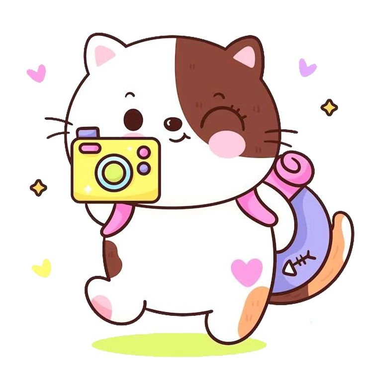 استیکر پارچه و لباس پاد آفرین مدل کارتونی طرح گربه کد S1457