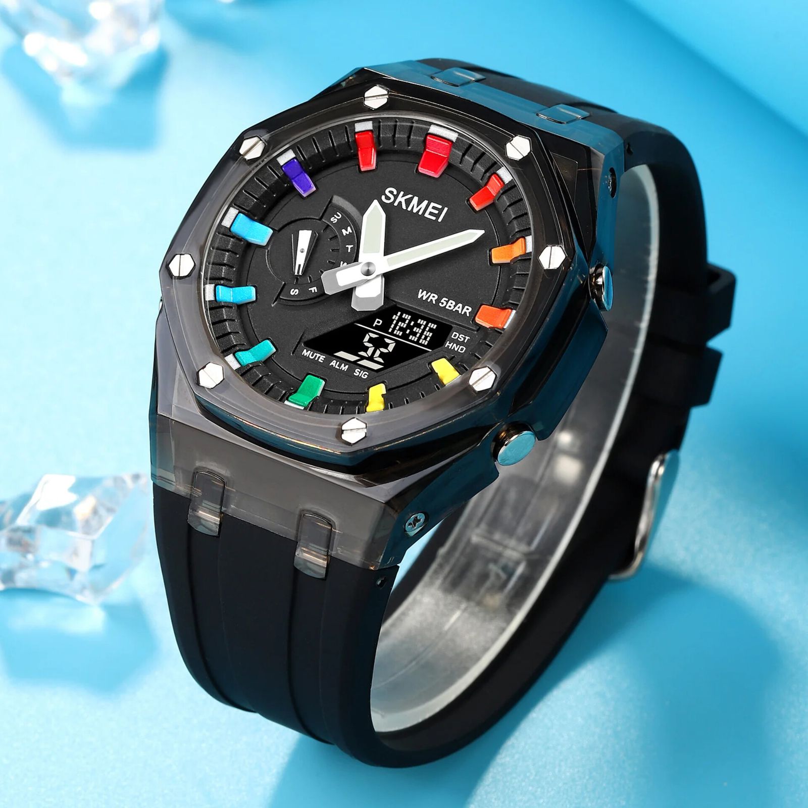 ساعت مچی عقربه ای اسکمی مدل 2100 BB - - 8