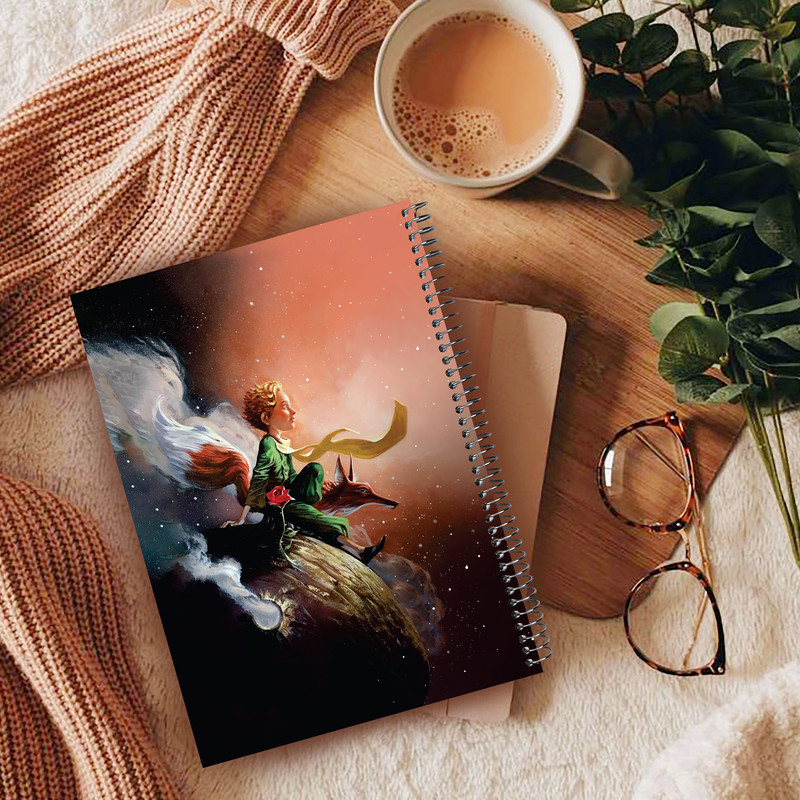 دفتر پدیده نقش مدل تحصیلی شازده کوچولو کد 02 به همراه تخته شاسی