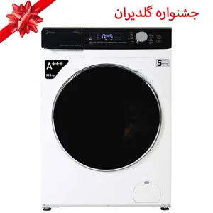 ماشین لباسشویی جی پلاس مدل GWM-M104W ظرفیت 10.5 کیلوگرم - مخصوص جشنواره گلدیران