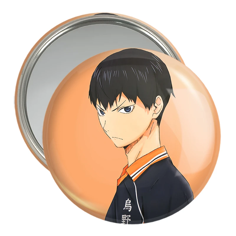 آینه جیبی خندالو مدل کاگیاما انیمه هایکیو Haikyu  کد 17795