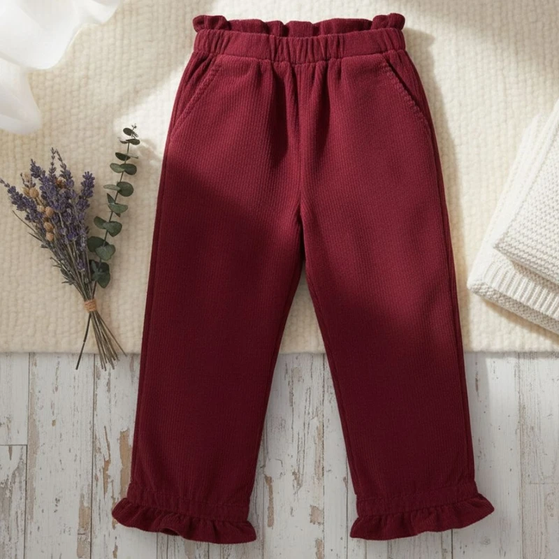 عکس شماره 5 : شلوار نیم بگ دخترانه ژاکید مدل دایانا