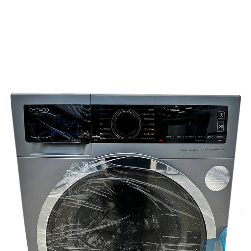 ماشین لباسشویی اتوماتیک دوو مدل LM-861SB ظرفیت 8 کیلوگرم