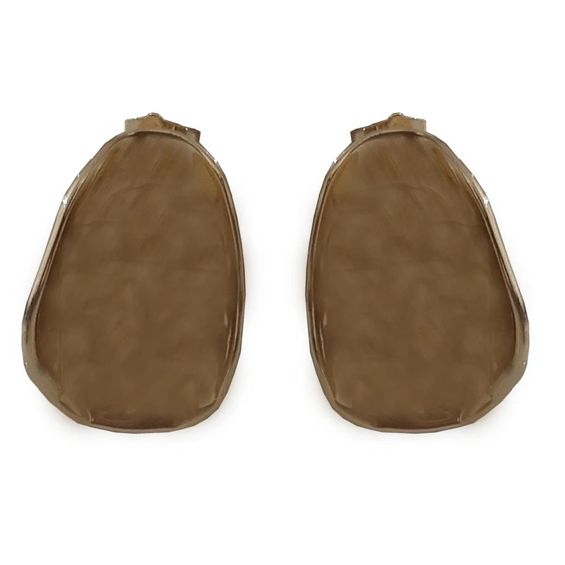 گوشواره میخی زنانه مدل آینه مچاله