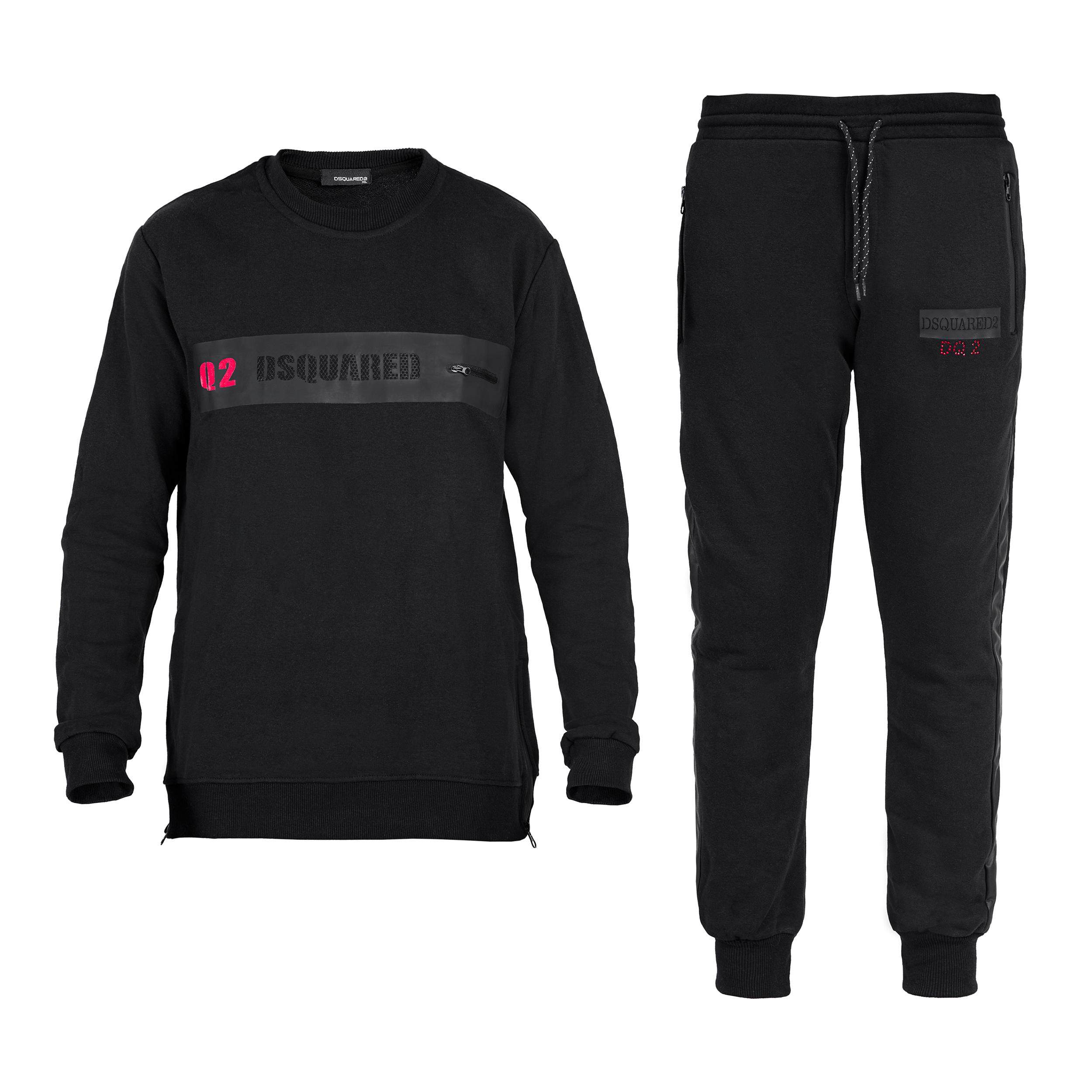 ست سويشرت و شلوار مردانه دیسکوارد2 کد S1026