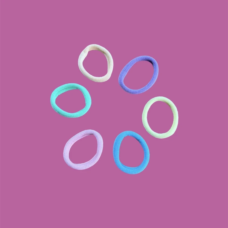 کش مو زنانه مدل پاستیلی کد P-200 بسته 6 عددی