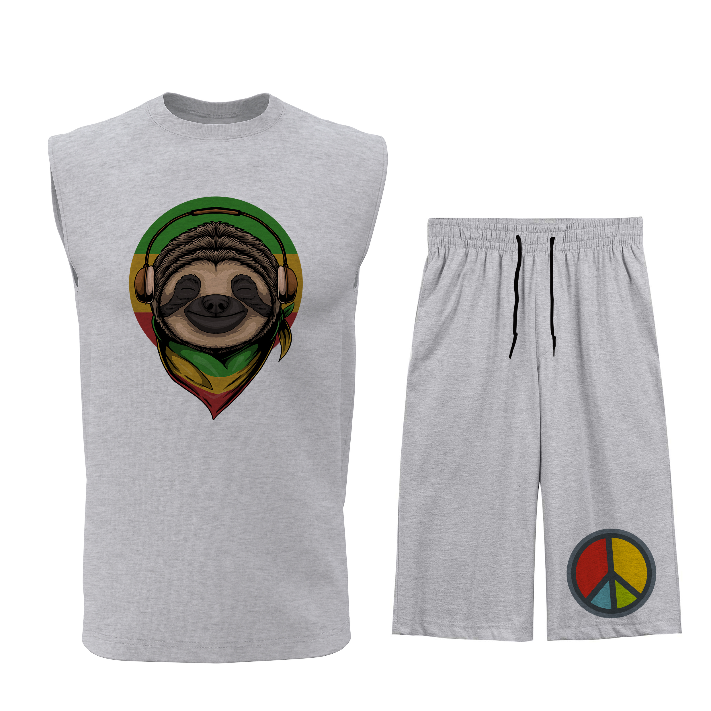 ست تاپ و شلوارک مردانه مدل S146G