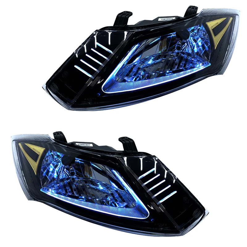چراغ جلو خودرو گروه پژوهش صنعت مدرن مدل 3D-NX-W دو حالته مناسب برای ساینا و کوئیک بسته دو عددی