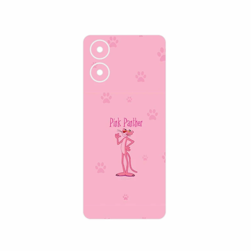 برچسب پوششی ماهوت مدل The Pink Panther مناسب برای گوشی موبایل موتورولا Moto G04s