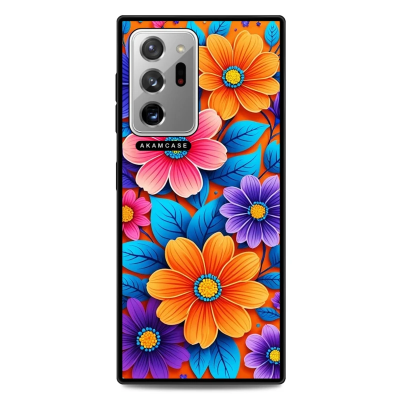 کاور آکام مدل AMC-WSGN20U-FLOWERS-39 مناسب برای گوشی موبایل سامسونگ Galaxy Note 20 Ultra