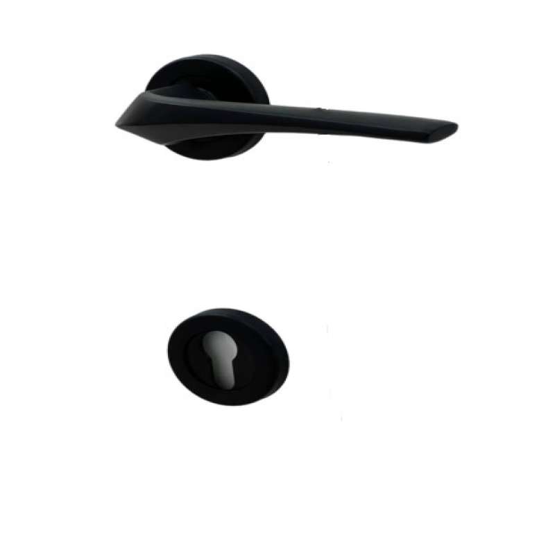 دستگیره در مدل درب چوبی روزت کد 875