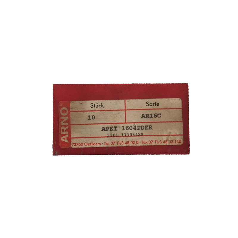 اینسرت آرنو مدل APKT 1604 PDER اینسرت آرنو مدل APKT 1604 PDER