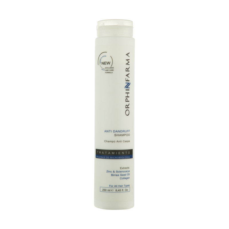 شامپو مو اورفین فارما مدل ANTI Dandruff حجم 250 میلی لیتر