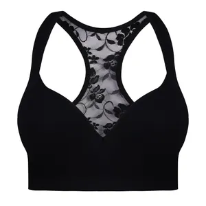 نیم تنه ورزشی زنانه ماییلدا مدل فنردار کاپ اسفنجی کد 4982