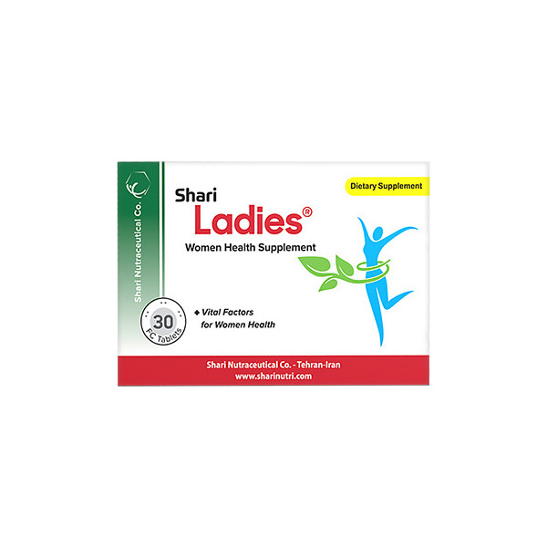 قرص مکمل تقویتی بانوان لیدیز شاری بسته 60 عددی قرص مکمل تقویتی بانوان لیدیز شاری بسته 60 عددی