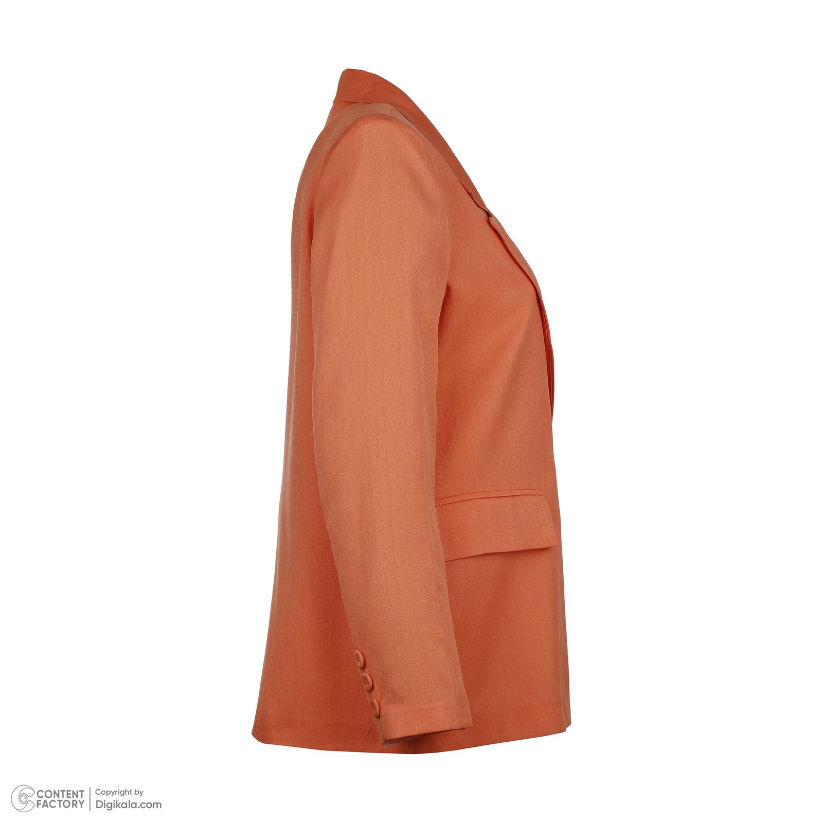 کت زنانه نیزل مدل 0228-016 رنگ نارنجی -  - 3
