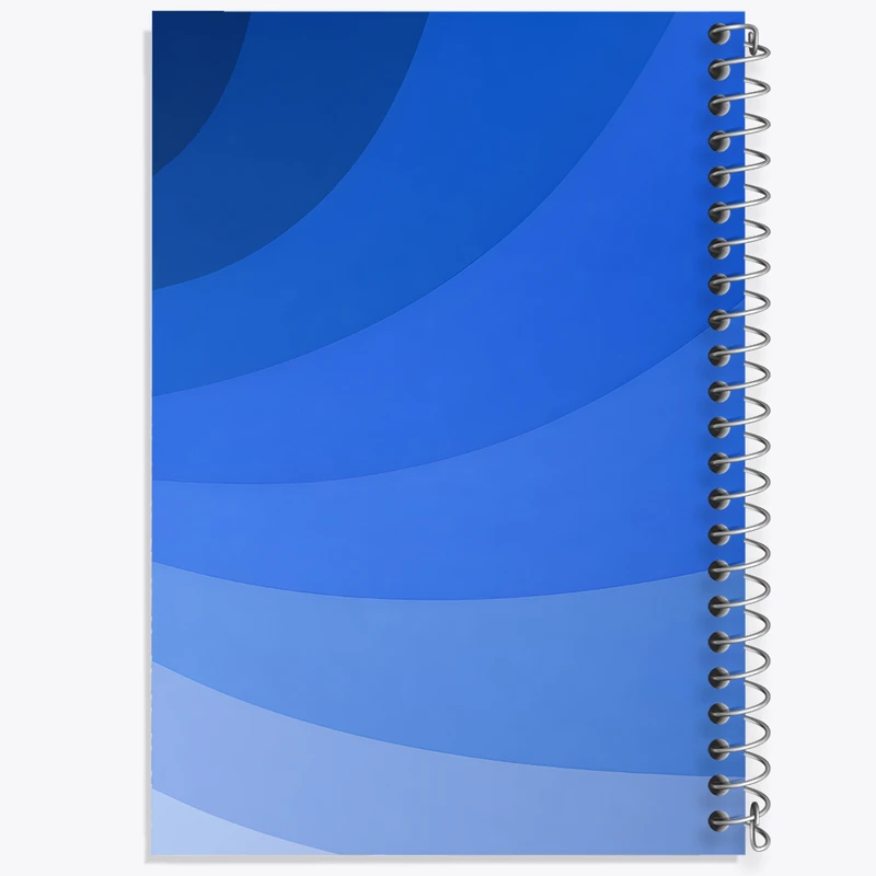 دفتر نقاشی 50 برگ خندالو طرح تنالیته رنگ آبی کد N5972