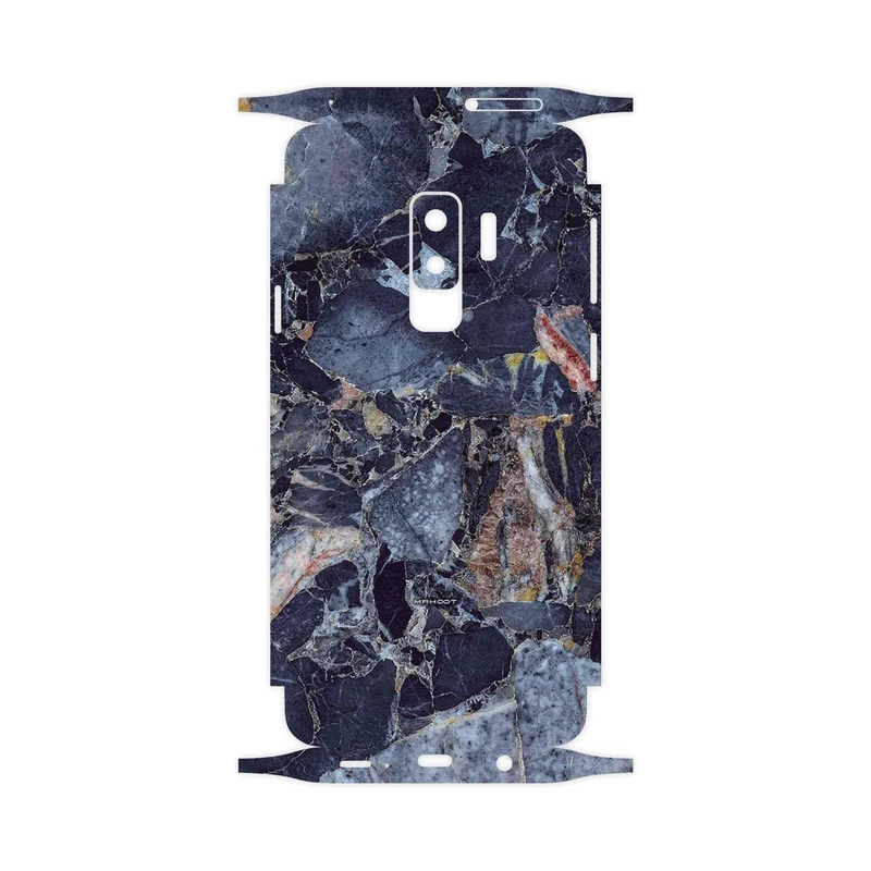 برچسب پوششی ماهوت مدل Broken black marble-FullSkin مناسب برای گوشی موبایل سامسونگ Galaxy S9 Plus