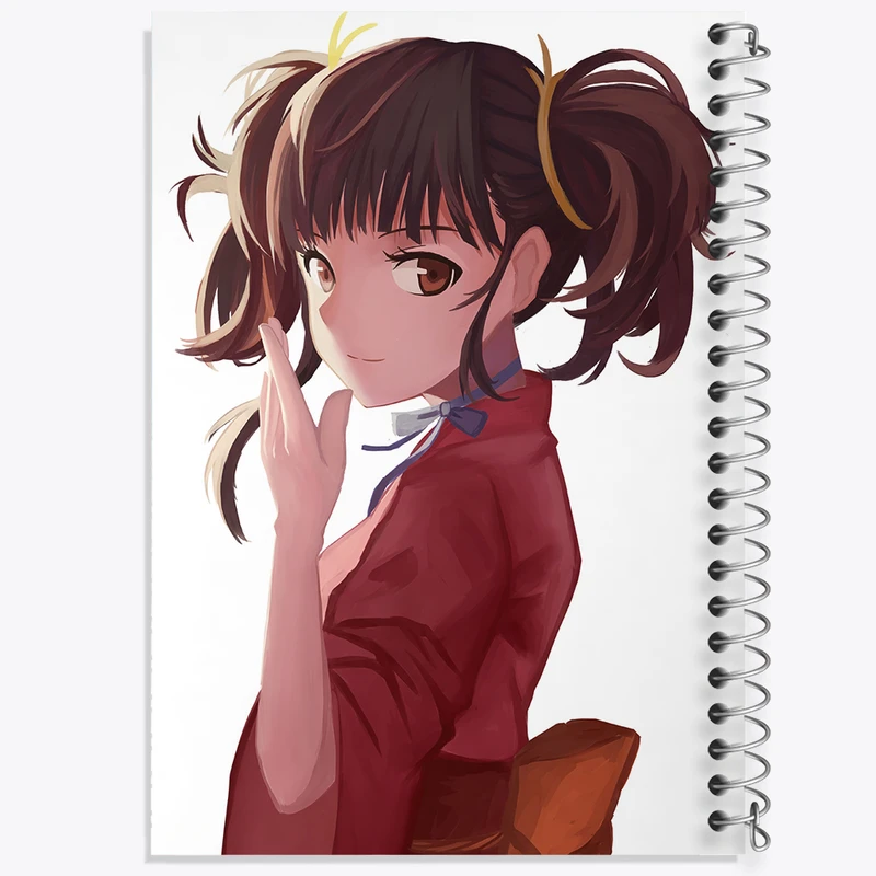 دفتر مشق 100 برگ خندالو طرح مومی کابانری (Kabaneri) کد 35978