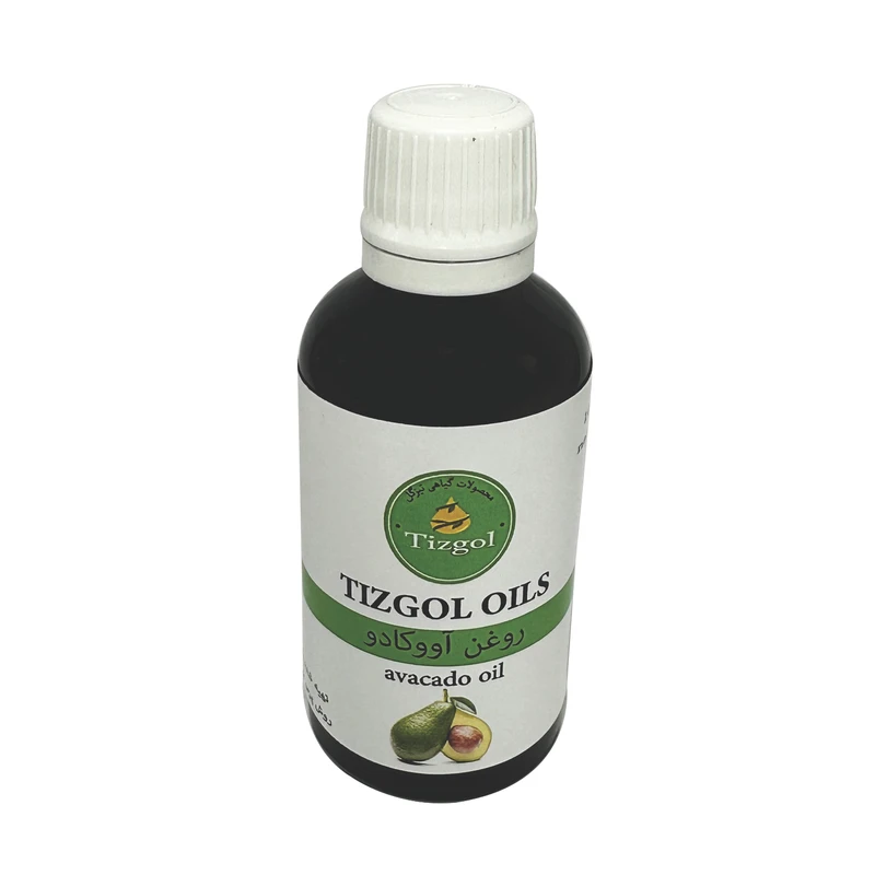 روغن آووکادو تیزگل مدل سنتی حجم 50 میلی لیتر