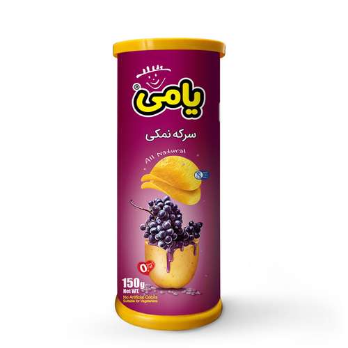 چیپس همسان با طعم سرکه نمکی یامی -150 گرم