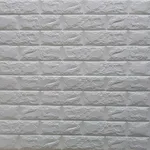 دیوارپوش مدل فومی طرح آجری بسته 6 عددی