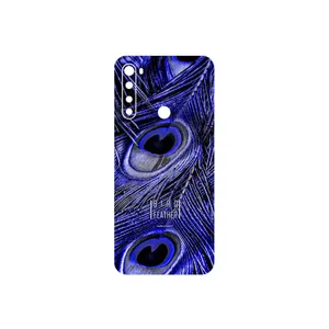 MAHOOT Purple Feather Cover Sticker for Xiaomi Redmi Note 8T