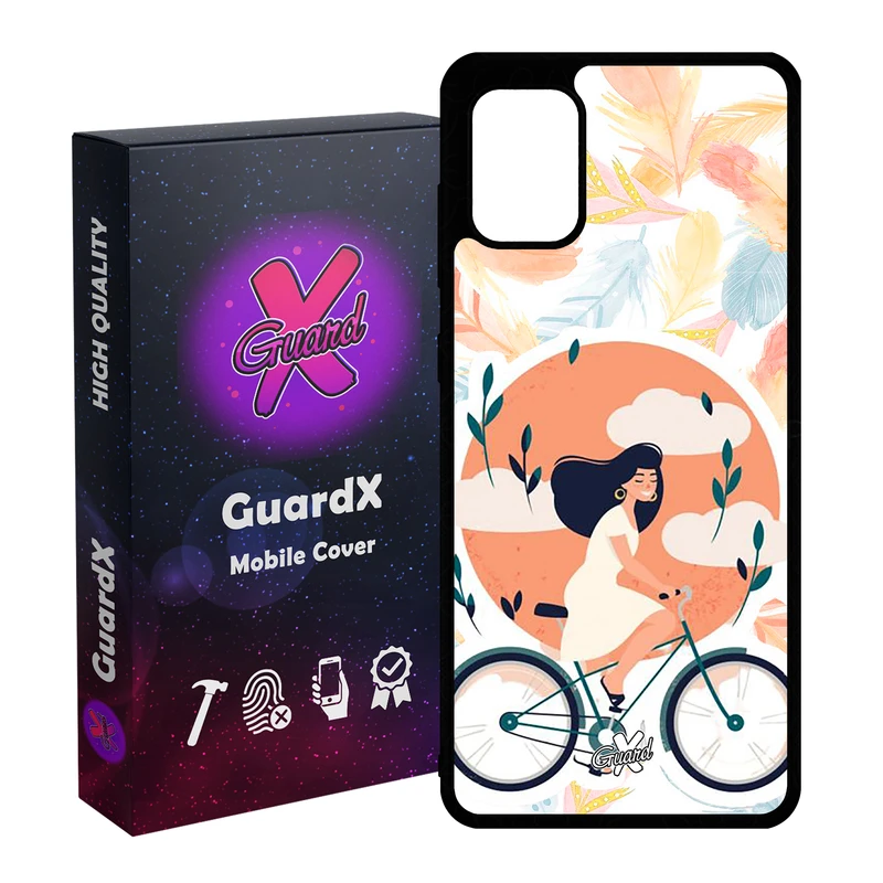 کاور گارد ایکس طرح Girl مدل Glass10340 مناسب برای گوشی موبایل سامسونگ Galaxy A51