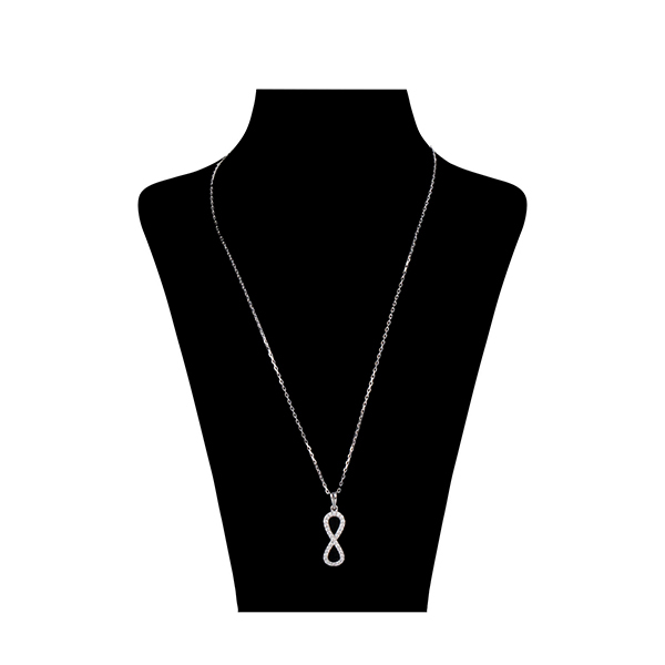 گردنبند نقره زنانه مدل 1400