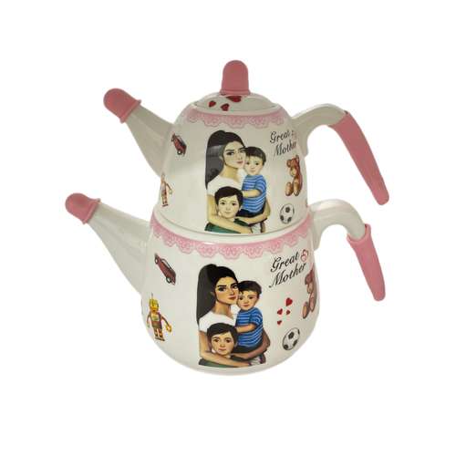 ست کتری و قوری مدل سرامیکی