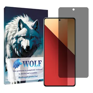 Wolf privacy screen Protector Suitable for Xiaomi Redmi Note 13 Pro Mobile Phone