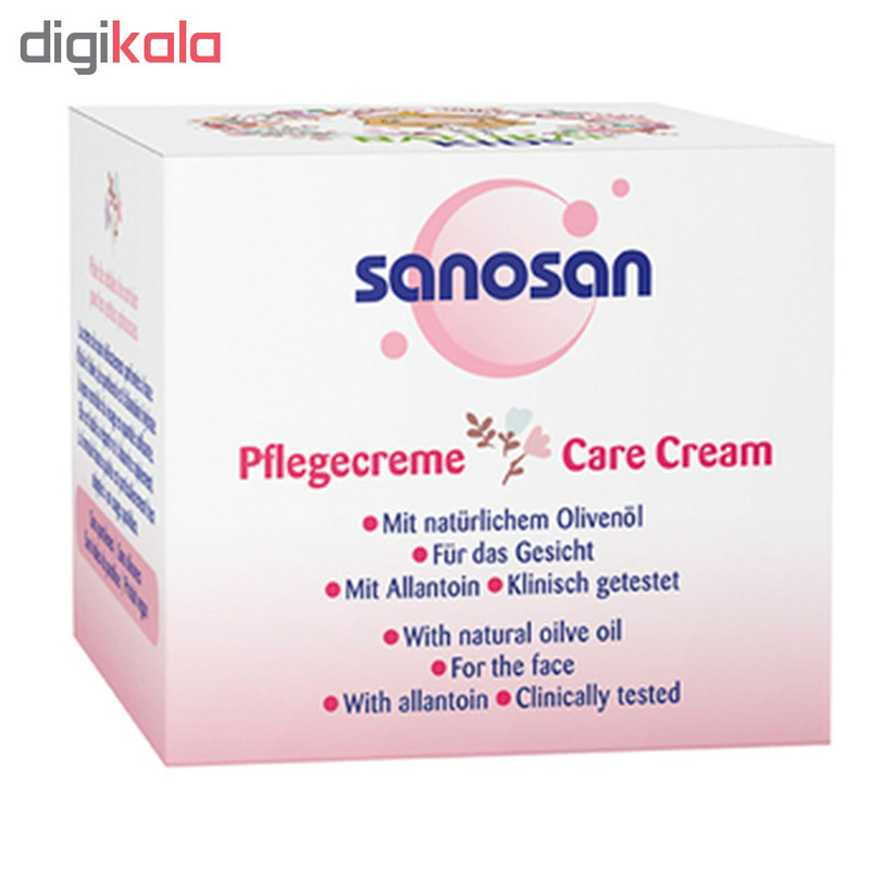 کرم مراقبتی صورت سانوسان مدل Care Cream حجم 50 میلی لیتر