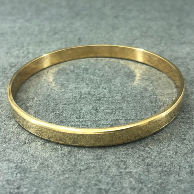 النگو طلا 18 عیار زنانه دوست خوب مدل dk141-3