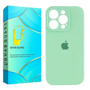 Ghab Guard ORGSIL Cover Suitable for Apple iPhone 15 Pro Max Mobile Phone