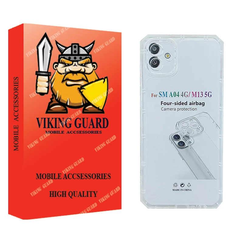 کاور وایکینگ گارد مدل ژله ای مناسب برای گوشی موبایل سامسونگ Galaxy A04