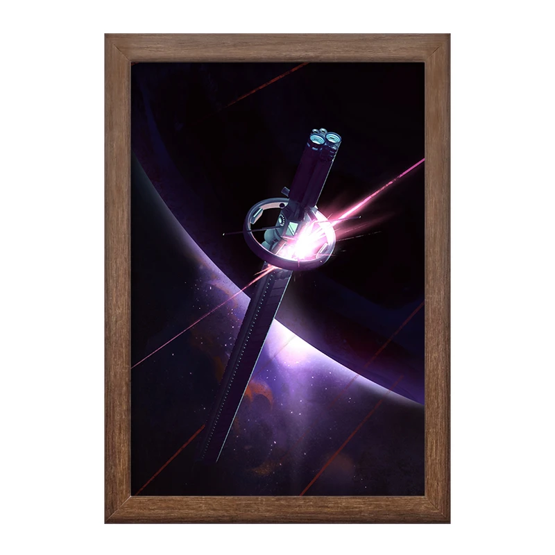 تابلو خندالو طرح ماهواره فضایی کد F532