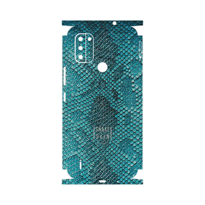 برچسب پوششی ماهوت مدل Blue Snake Skin-FullSkin مناسب برای گوشی موبایل نوکیا C31
