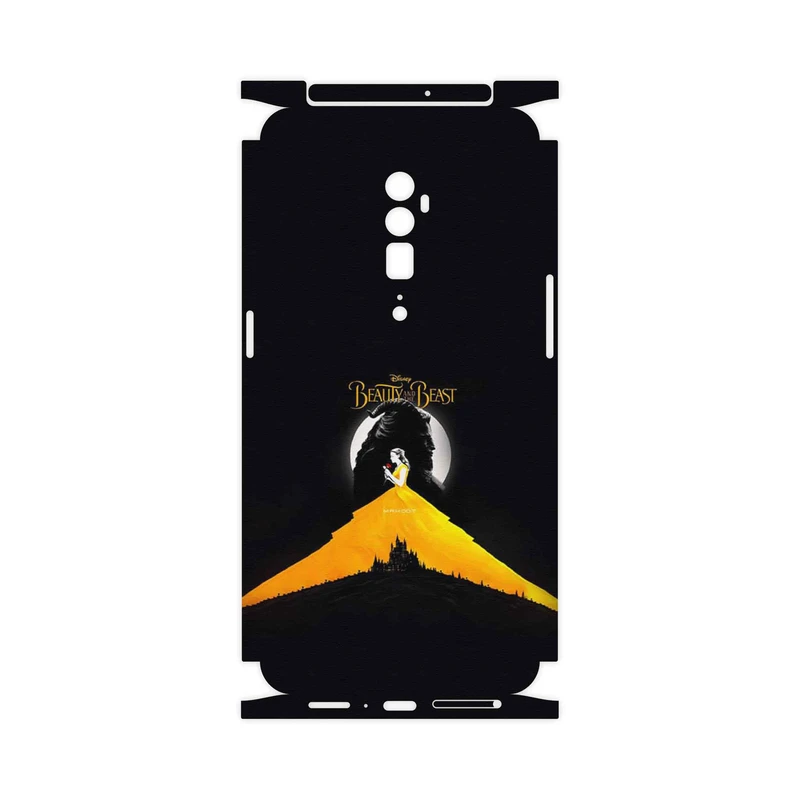 برچسب پوششی ماهوت مدل Beauty and the Beast-FullSkin مناسب برای گوشی موبایل اپو RENO 10X