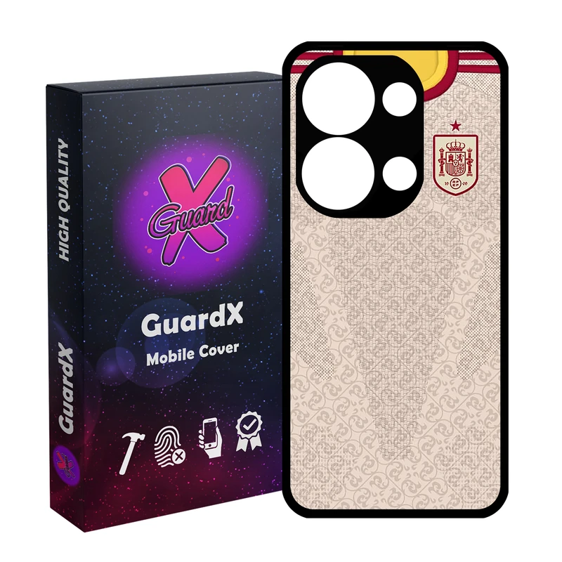 کاور گارد ایکس طرح اسپانیا 2 مدل 10962 مناسب برای گوشی موبایل شیائومی Redmi Note 13 Pro 4G / Poco M6 Pro 4G