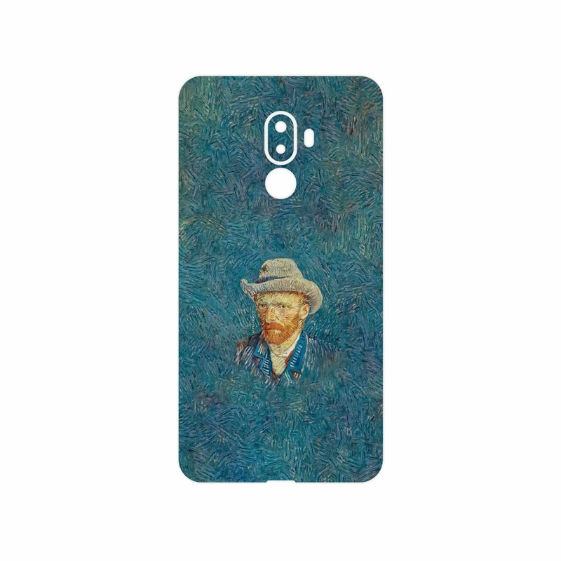 برچسب پوششی ماهوت مدل Self portrait with a gray felt hat مناسب برای گوشی موبایل جی ال ایکس shahab