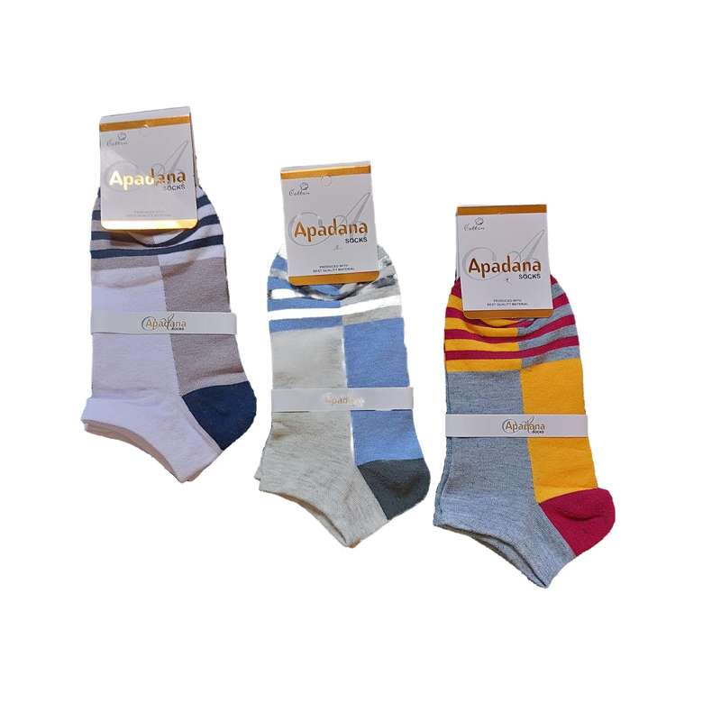 جوراب آپادانا مدل مچی اسپورت مجموعه 3 عددی