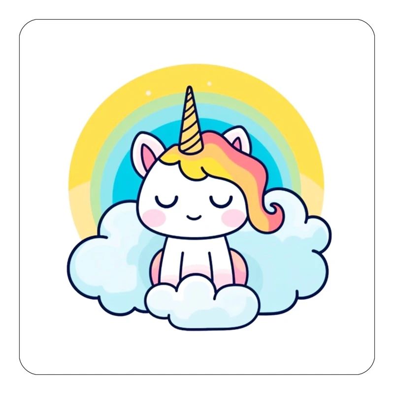 مگنت کاکتی طرح اسب تک شاخ و یونیکورن مدل mp29557