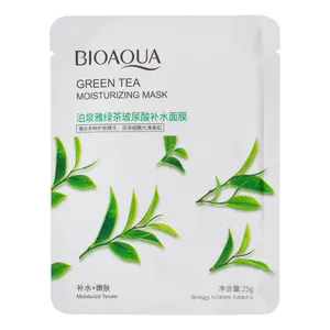 ماسک صورت بی آکوا مدل چای سبز مناسب برای انواع پوست وزن 25 گرم