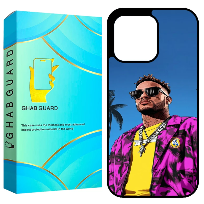 کاور قاب گارد طرح نیمار مدل GCHP13PM مناسب برای گوشی موبایل اپل iPhone 13 Pro Max