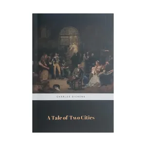 کتاب A Tale of Two Cities اثر چارلز دیکنز انتشارات الماس سرخ