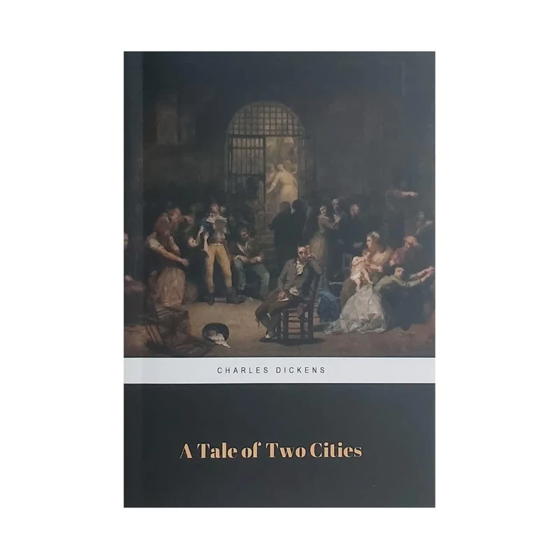 کتاب A Tale of Two Cities اثر چارلز دیکنز انتشارات الماس سرخ