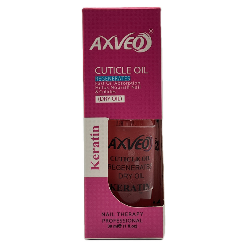 روغن کوتیکول ناخن آکسویو مدل کراتین حجم 30 میلی لیتر