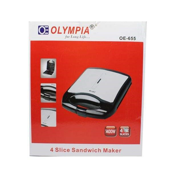 ساندویچ ساز المپیا مدل 655-OE کد FF