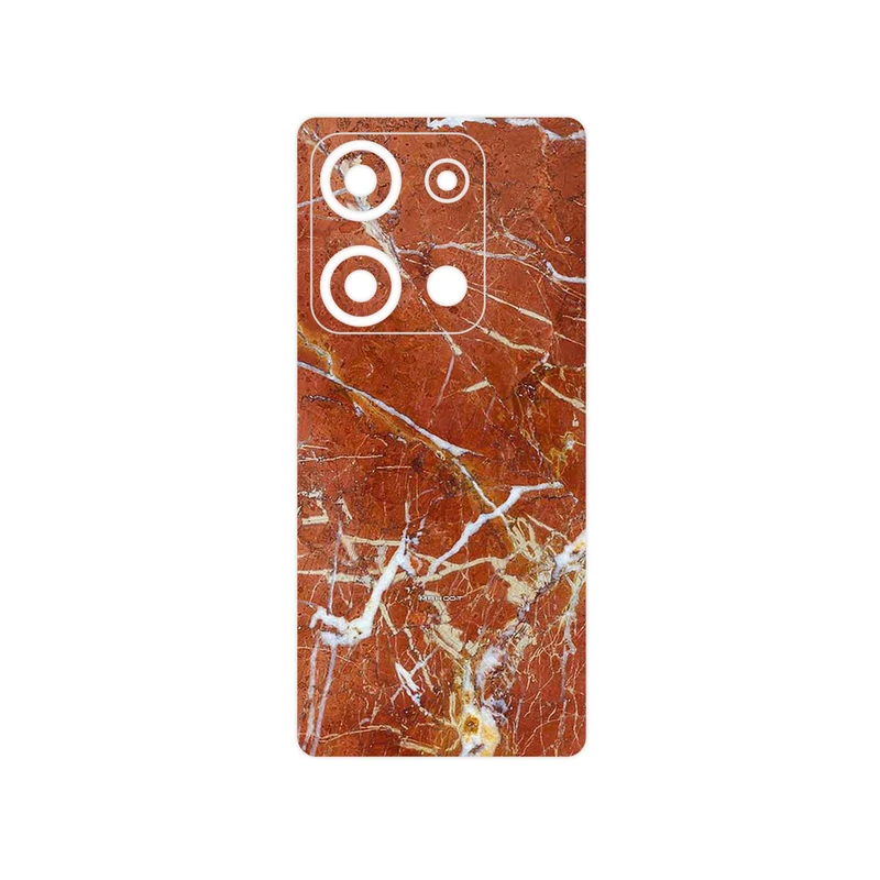برچسب پوششی ماهوت مدل Red Marble مناسب برای گوشی موبایل شیائومی Redmi Note 14S