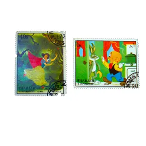 تمبر یادگاری طرح کارتونی کد toon-803 مجموعه 2 عددی